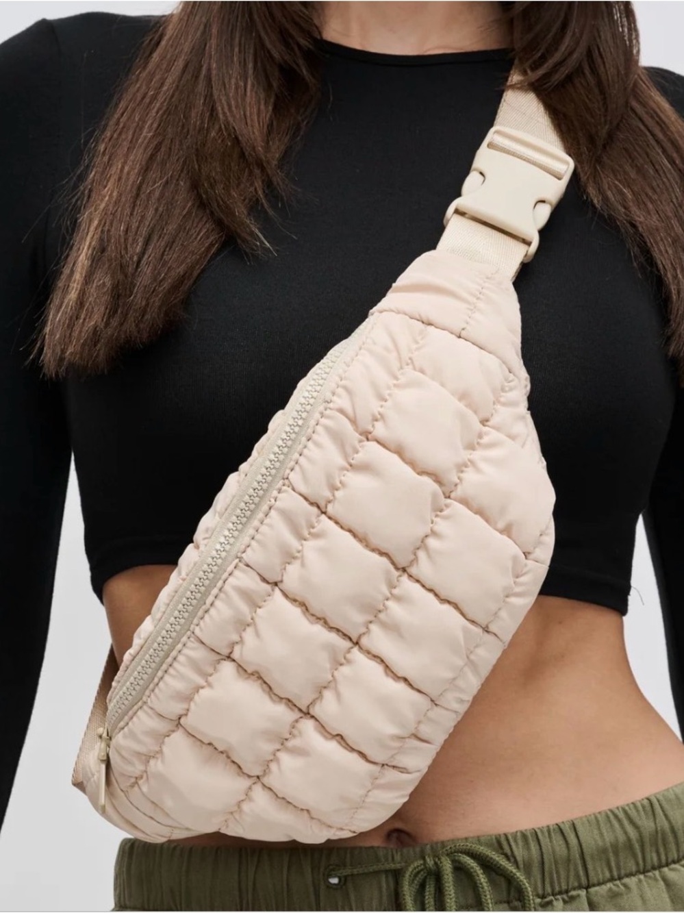 Sol & Selene “RESURGANCE” Belt or Crossbody Bag - Ivory